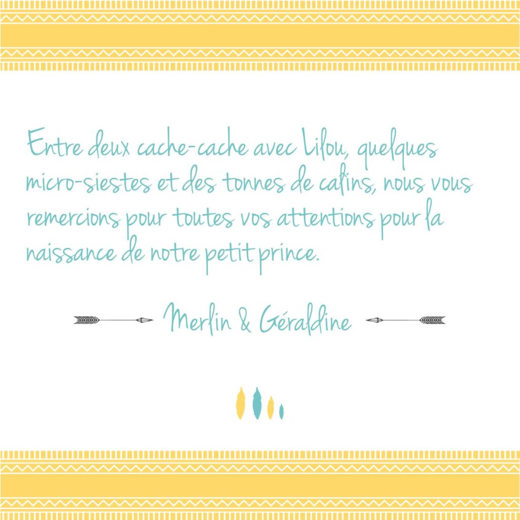 Basile remerciement