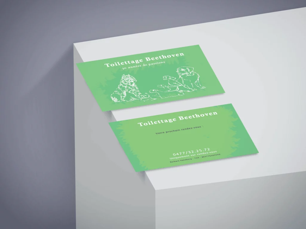 Cartes de visite pour Beethoven