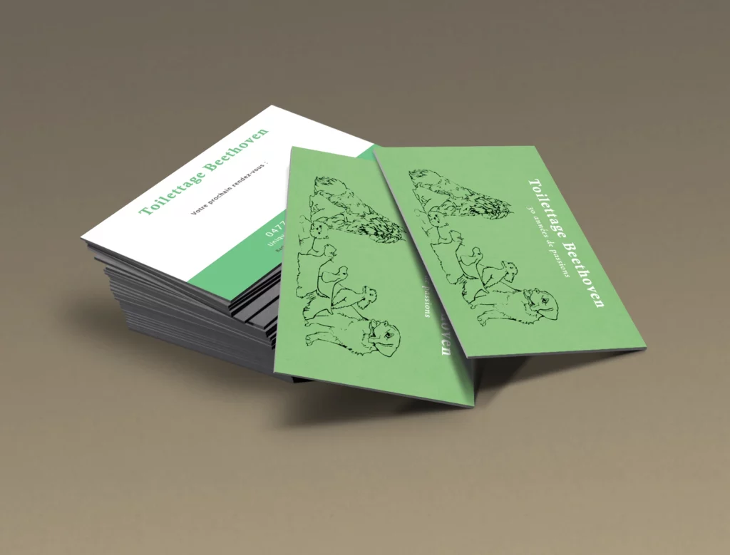 Cartes de visite pour Beethoven